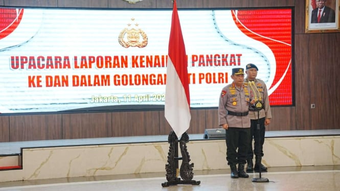 13 Pati Polri Naik Pangkat Setingkat Lebih Tinggi, Lihat Daftar Mereka