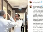 Luhut Mengungkap Kondisi Saat Jokowi Dijenguk di Singapura