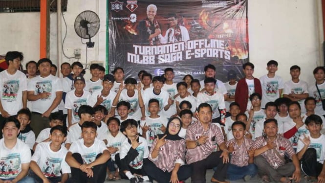 Relawan Ganjar KawanJuang GP Menggelar Turnamen E-Sport di 2 Daerah untuk Meningkatkan Dukungan Gen Z