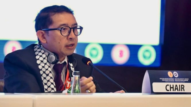 Fadli Zon Memimpin Pembentukan Komisi Palestina di Sidang Organisasi Parlemen Asia