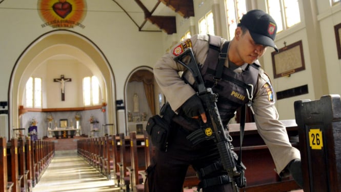 Polisi Akan Diamankan 1.807 Gereja di Jakarta Selama Hari Raya Natal