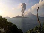 Gunung Anak Krakatau Meletus Kembali dengan Debu Mencapai 700 Meter