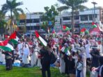 Ribuan Orang Bergabung dalam Aksi Sumut untuk Mendukung Palestina dan Terkumpul Donasi sekitar Rp1 Miliar