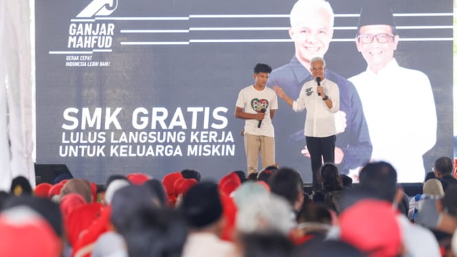 Ganjar Janjikan 1 SMK Gratis di Setiap Kabupaten/Kota dengan Anggaran Rp 50 Triliun