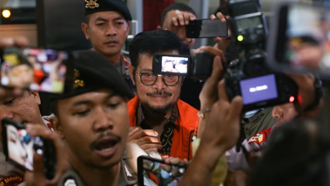 SYL Diperiksa Lagi Selama 13 Jam Terkait Pemerasan Firli Bahuri Hari Ini