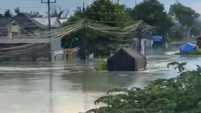 Sungai Wulan Demak Jebol Kembali, Banjir Terus Meluas