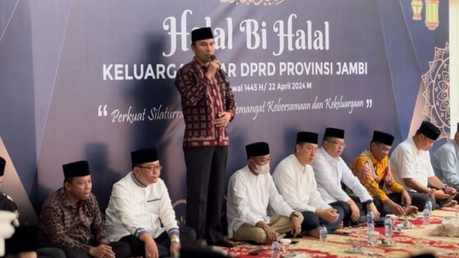 DPRD Provinsi Jambi Mengadakan Acara Halal Bihalal, Edi Purwanto Berharap Semoga Kembali Fitri