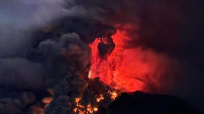 Gunung Ruang Mengalami Erupsi dalam Waktu Singkat, PVMBG Perlu Tetap Waspada