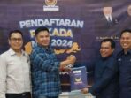 Gubernur NTB Pj Mendaftar di Pilkada Melalui Partai Nasdem