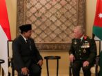 Prabowo Bertemu Raja Abdullah II di Yordania, Ini Topik yang Dibicarakan