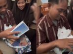 Guru di Makassar Mengalami Kebahagiaan Saat Siswa Memberikan Handphone