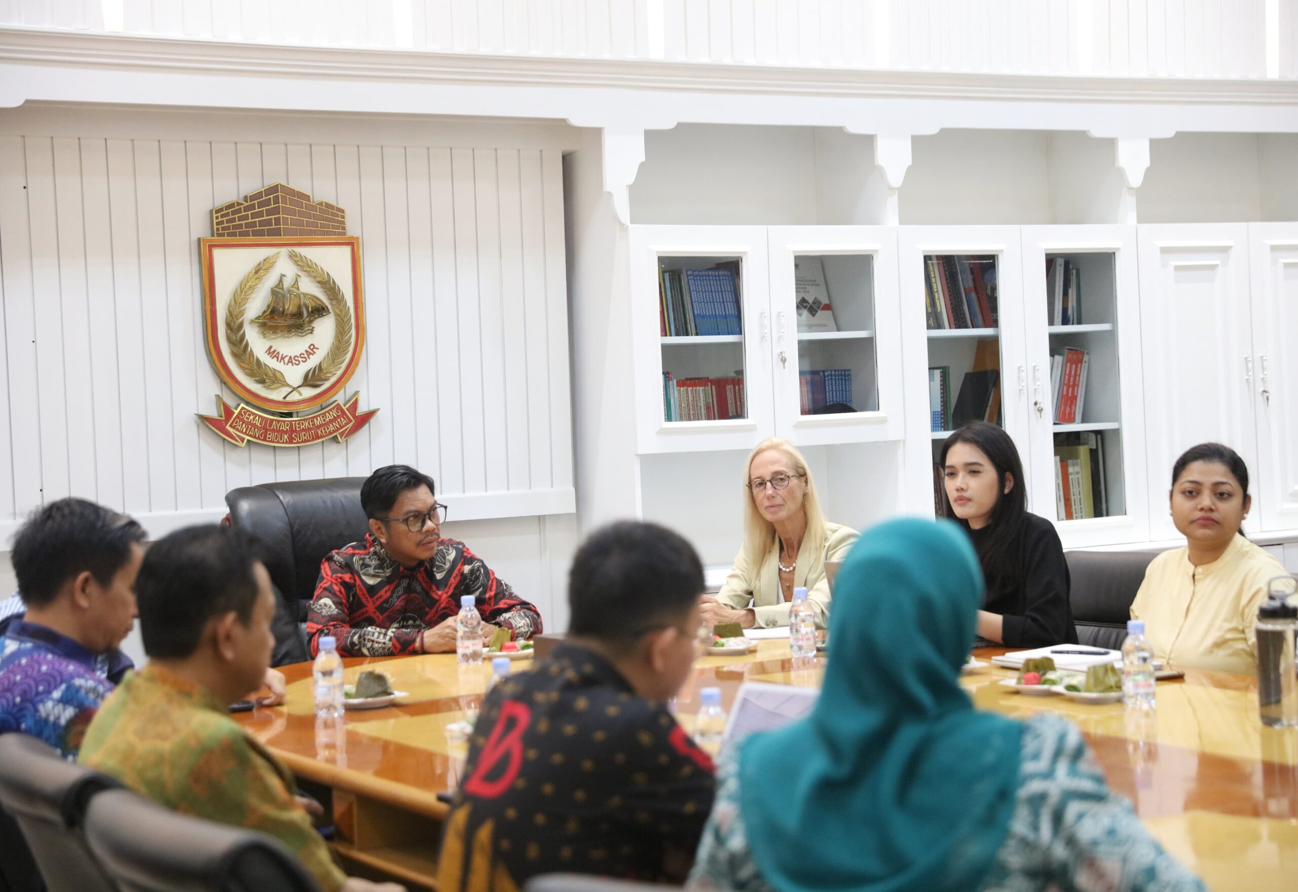 Diskusi Peningkatan Tata Kelola Keuangan bersama Asian Development Bank oleh Pj Sekda Kota Makassar