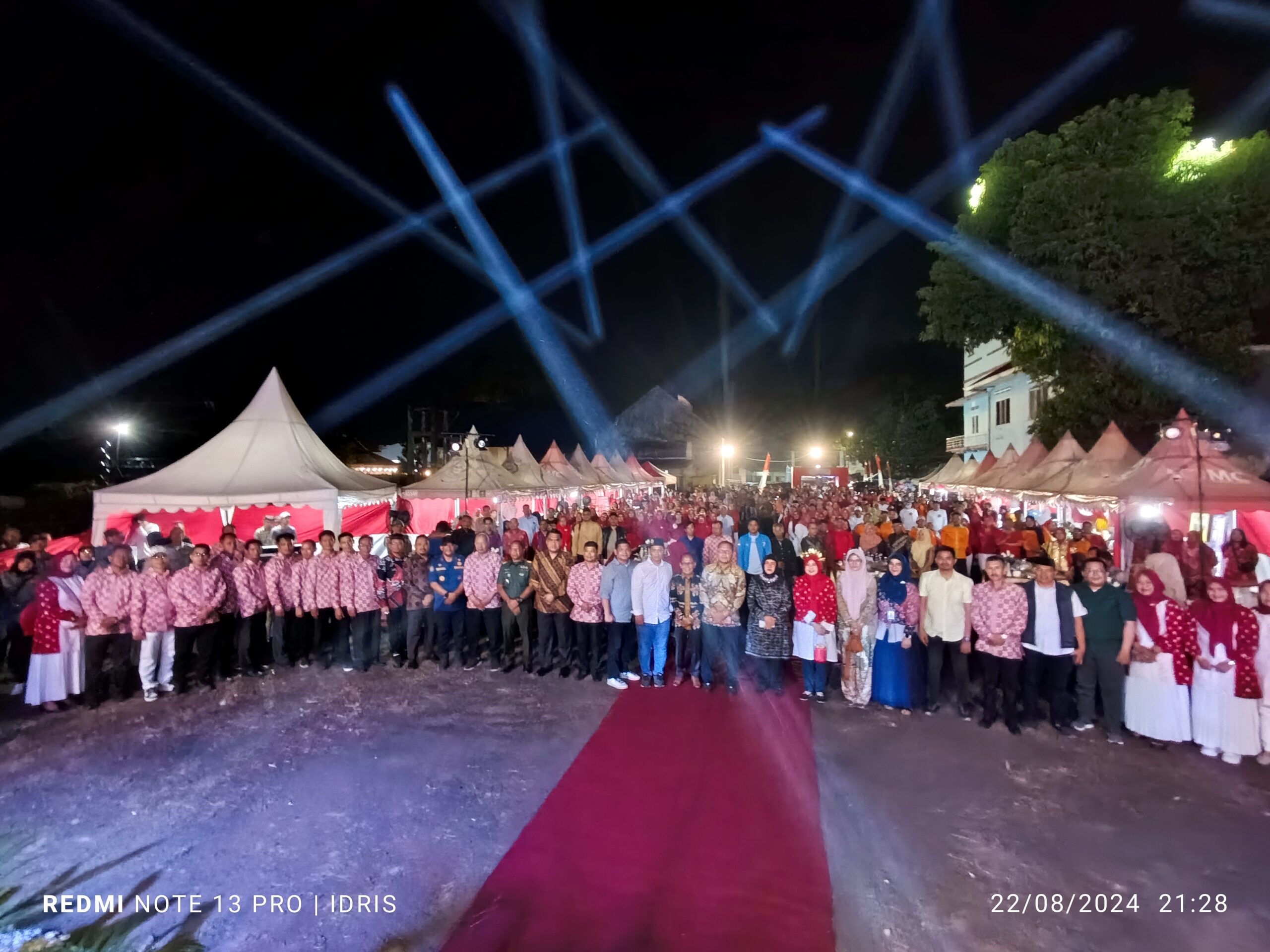 Malampulang HUT RI ke-79 di Tamparang Keke Kota Makassar Dihadiri Oleh Camat Mamajang dengan Konsep UMKM Fest